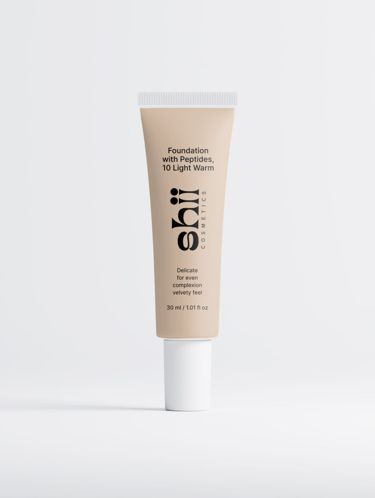 Foundation with Peptides, 10 Light Warm