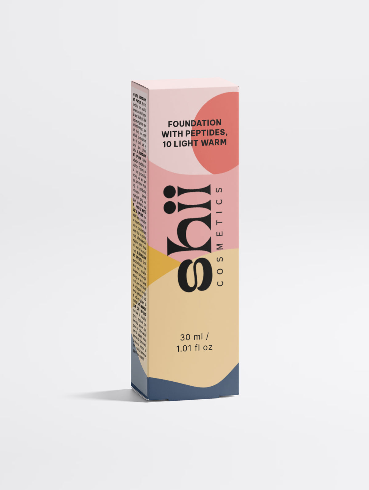 Foundation with Peptides, 10 Light Warm