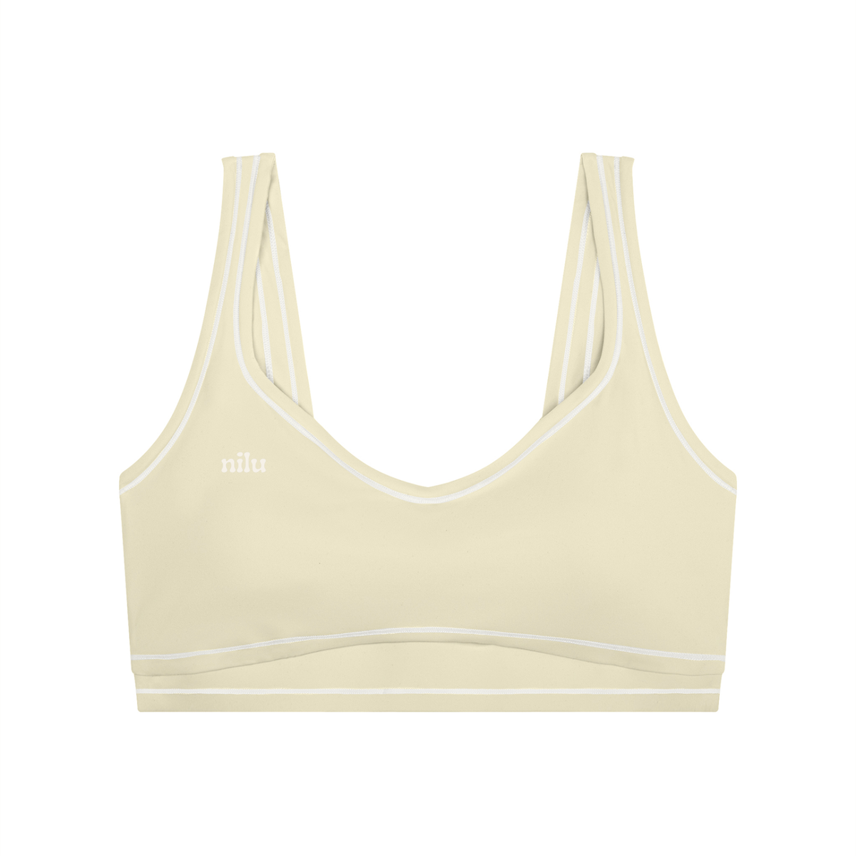 Women’s Topstitching Yoga Sports Bra