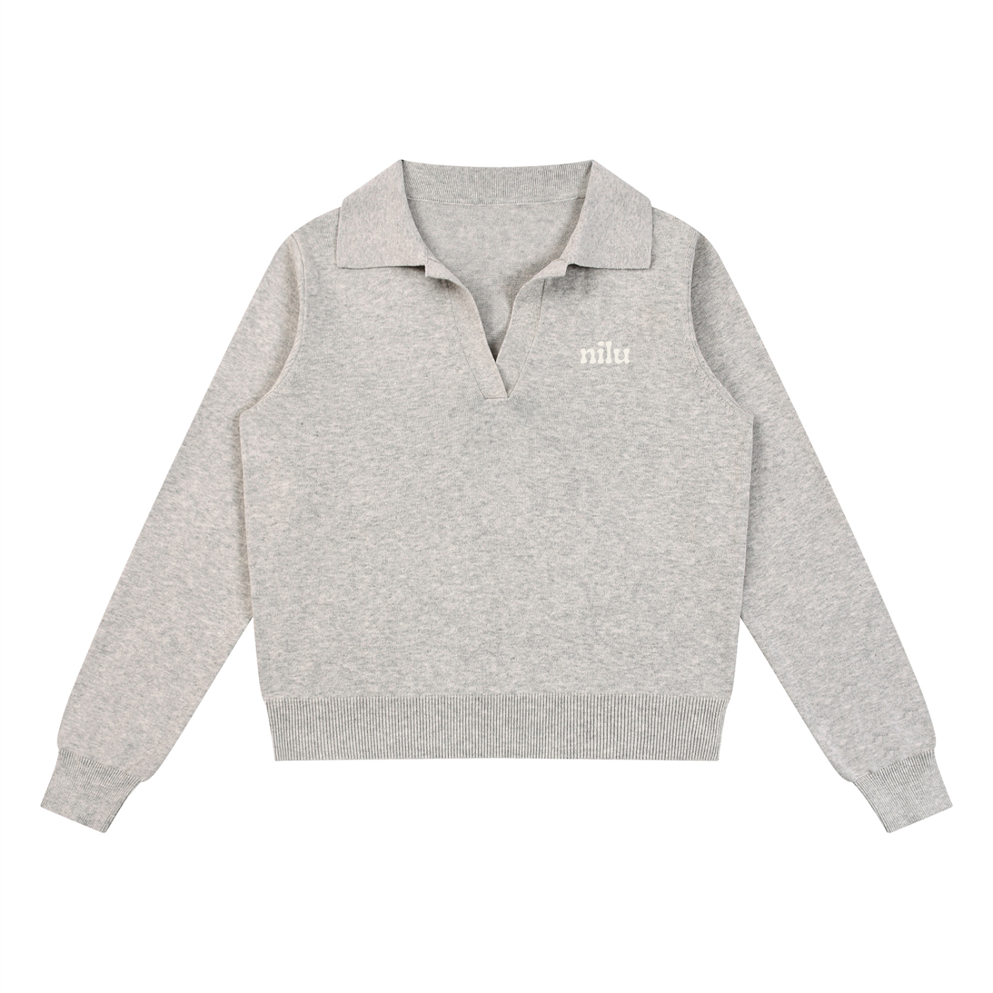Women’s Collared Pullover Knit Sweater