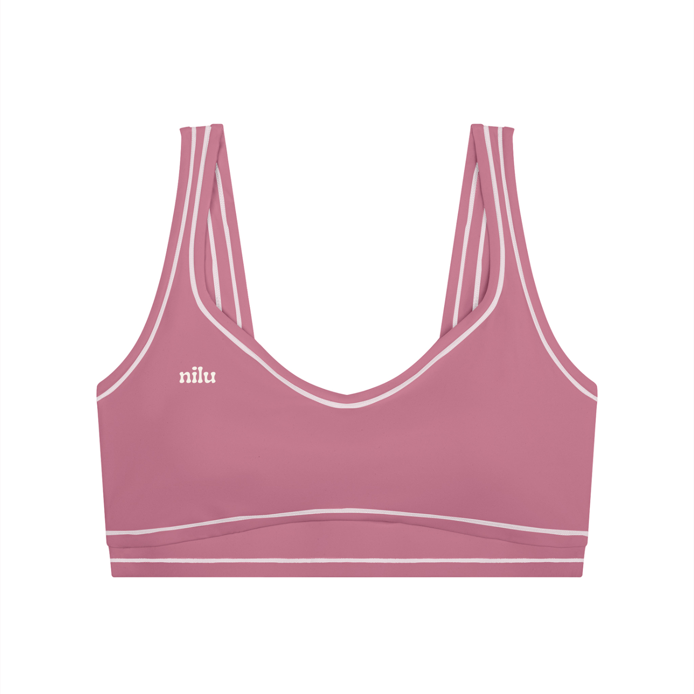 Women’s Topstitching Yoga Sports Bra