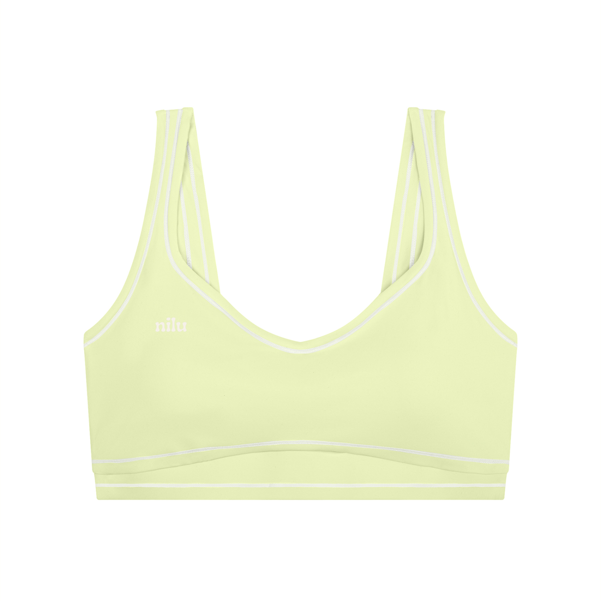 Women’s Topstitching Yoga Sports Bra