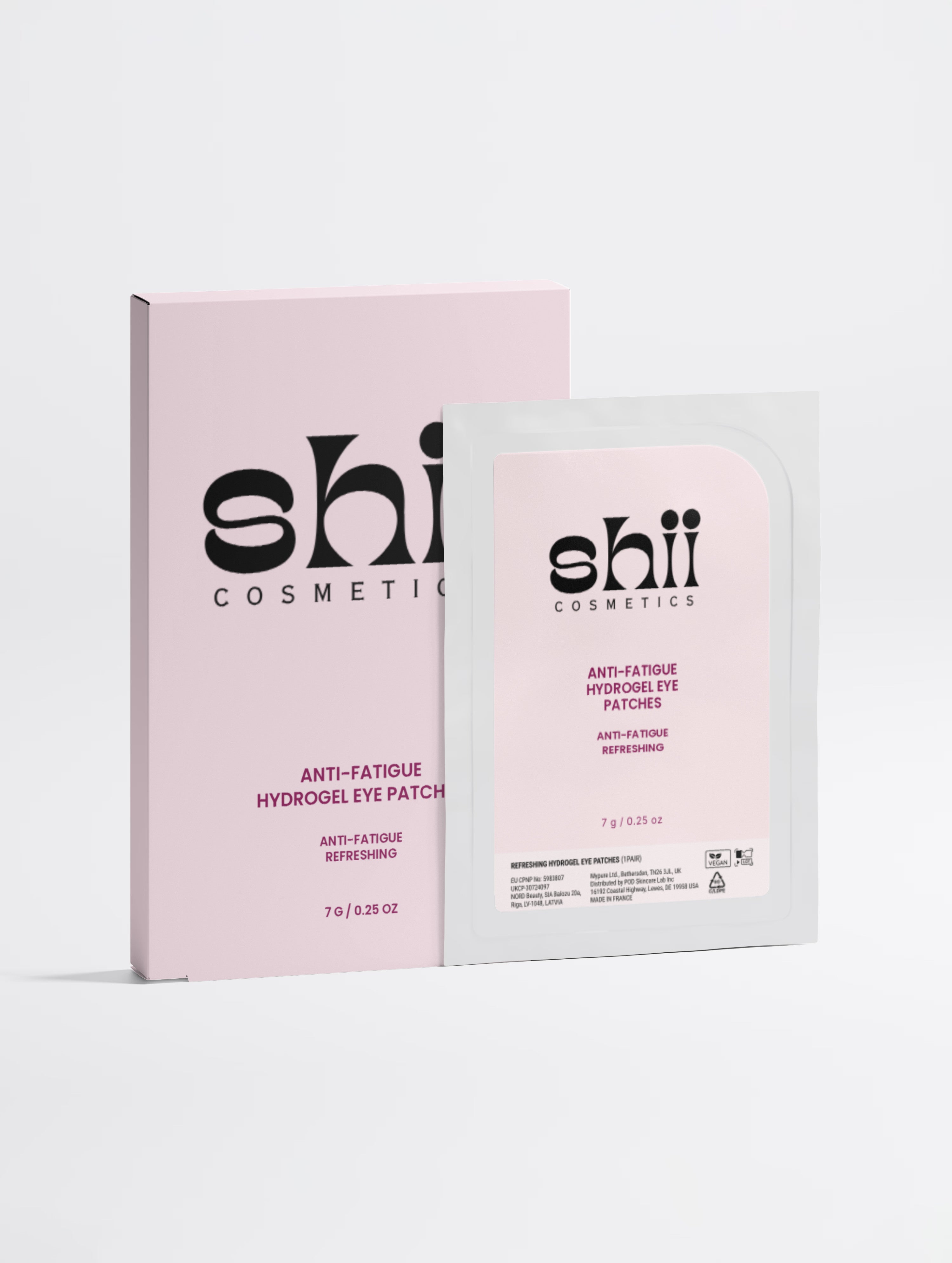 Anti-Fatigue Hydrogel Eye Patches