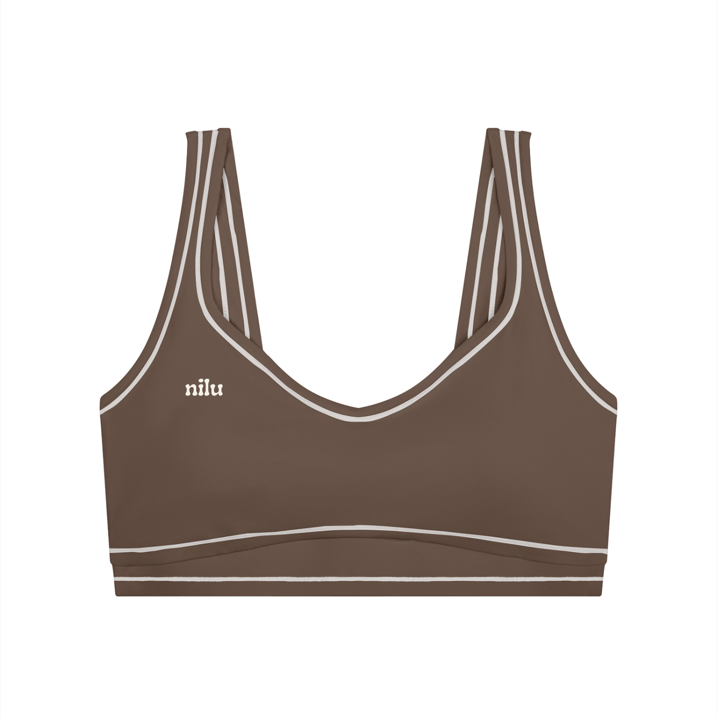 Women’s Topstitching Yoga Sports Bra