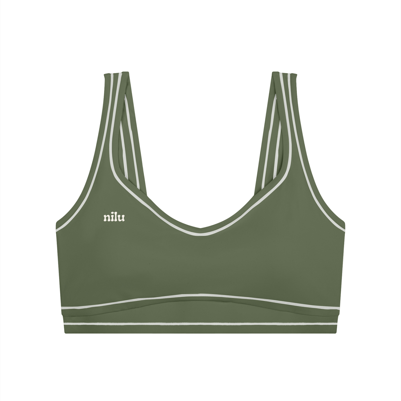 Women’s Topstitching Yoga Sports Bra