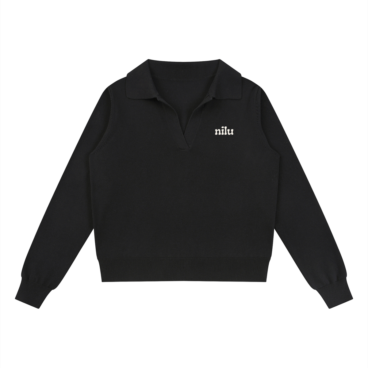 Women’s Collared Pullover Knit Sweater