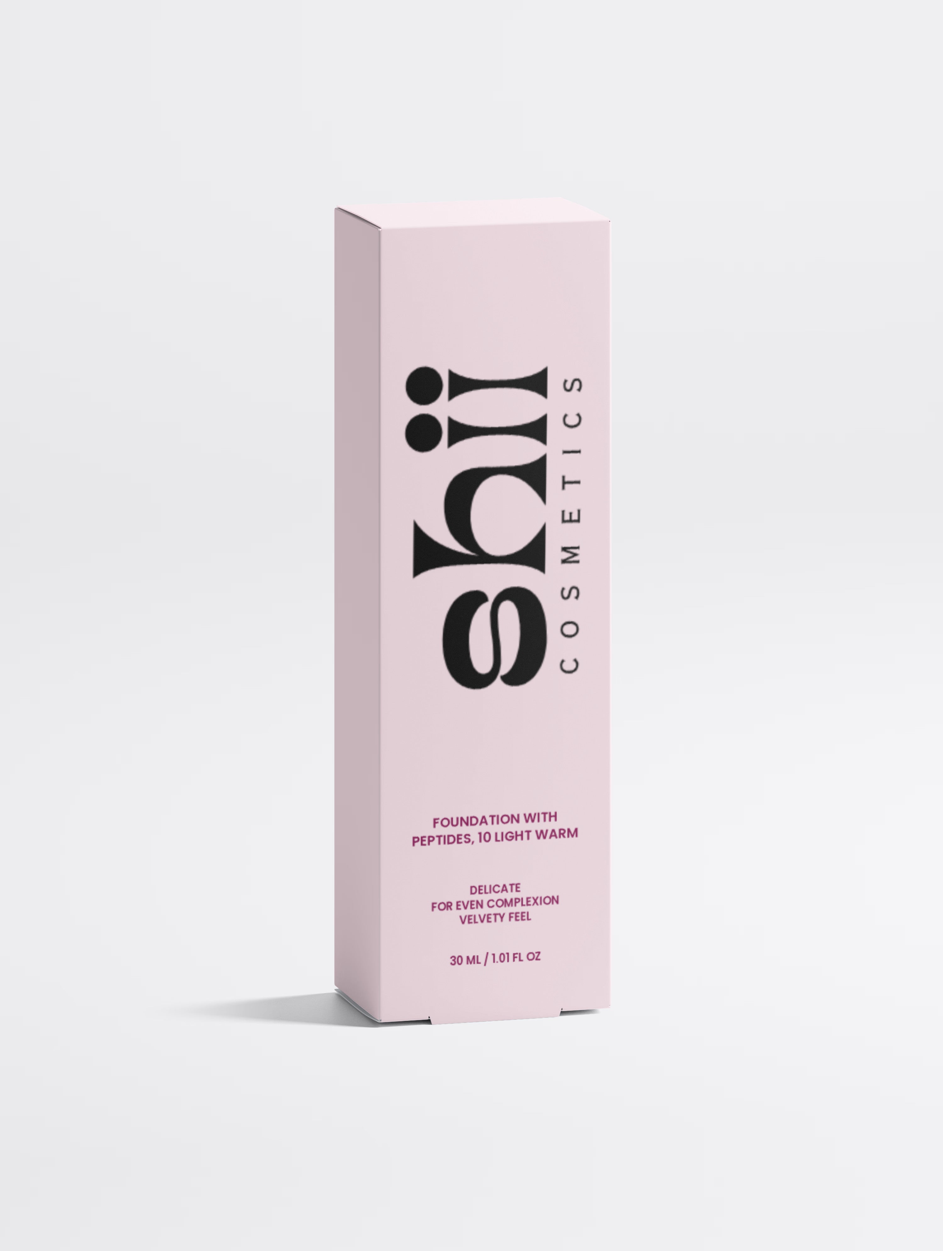 Foundation with Peptides, 10 Light Warm